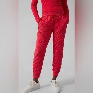 Athleta Attitude Texture Lined Pant II